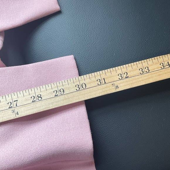 OKW Blazer Pink Wool Luxury Button Down Lightweight Boutique Size Medium - Picture 12 of 12